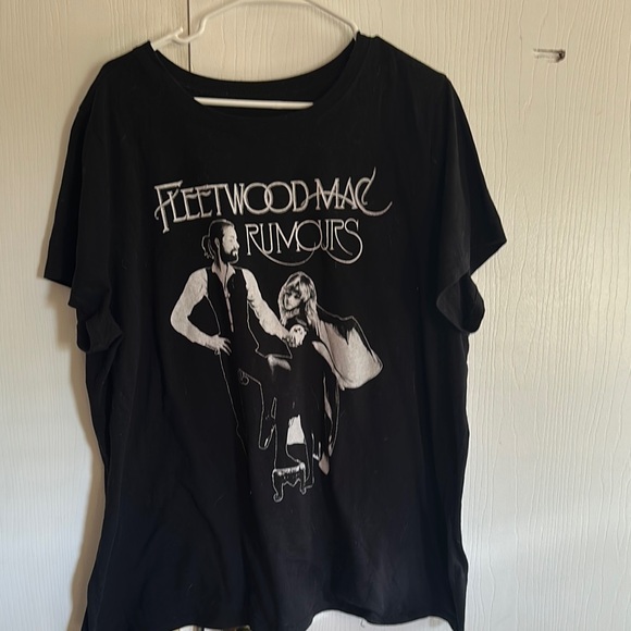Fleetwood Mac Rumours Black T-Shirt - Picture 1 of 3